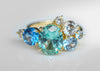 Laguna 5.44 CT Sapphire Cluster Ring | Shop Online | victorymax.com.au