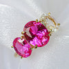 Rose 4.74 CT Sapphire Trilogy Ring | Shop Online | victorymax.com.au