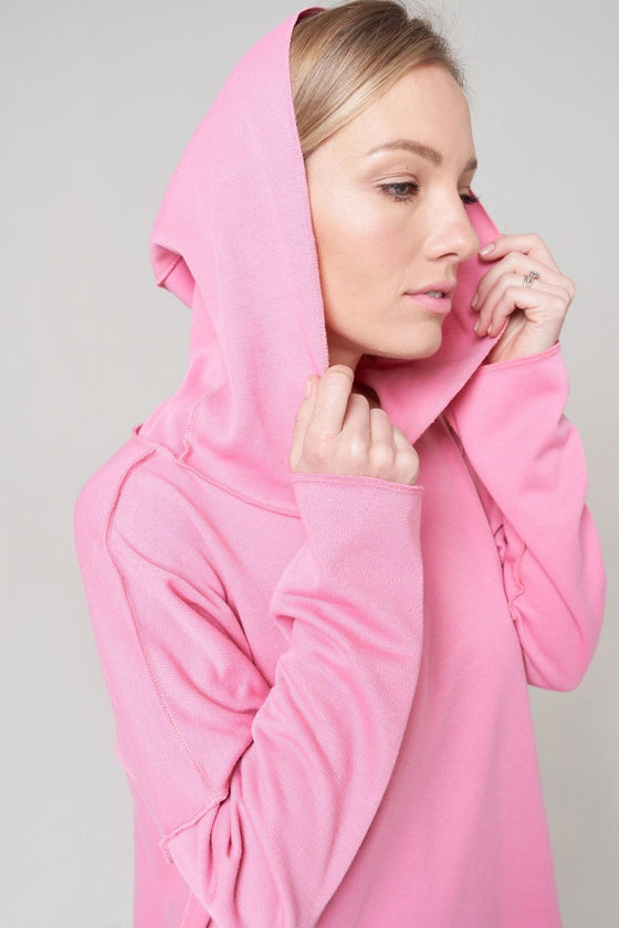 Hooded Sweatshirt in Dusty Pink - Shop Online | victorymax.com.au
