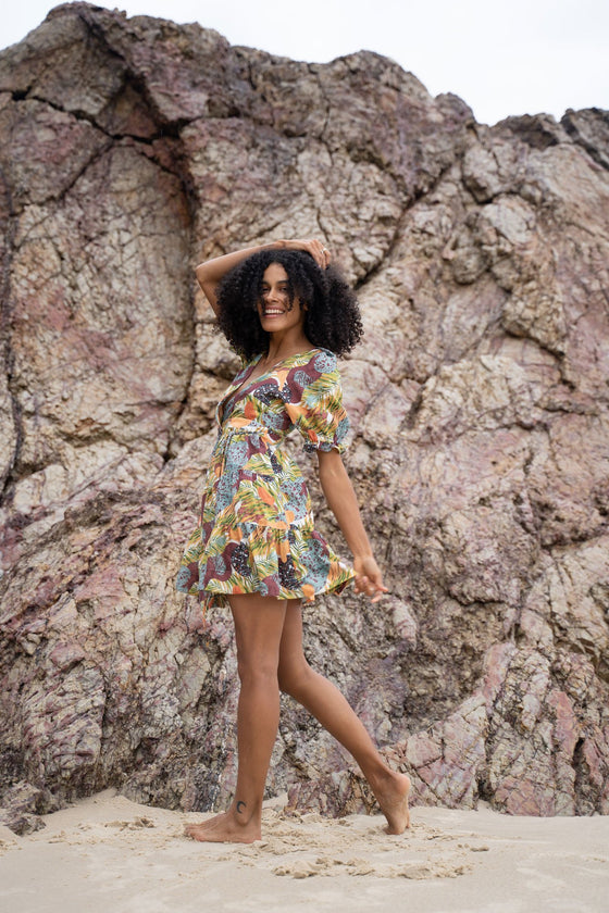 The Bodhi Dress - Multiprint | Shop Online | victorymax.com.au