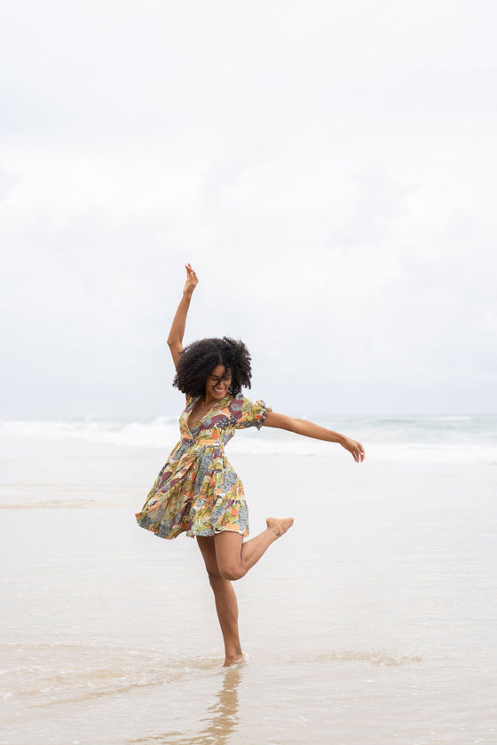 The Bodhi Dress - Multiprint