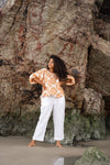 The Ananda Linen Pants - White | Shop Online | victorymax.com.au