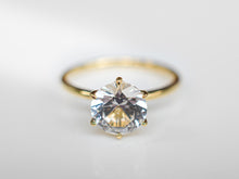  Signature 2.36 CT White Sapphire Solitaire Ring | victorymax.com.au