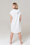 Striped Tunic Dress with Hood - Shop Online | victorymax.com.au