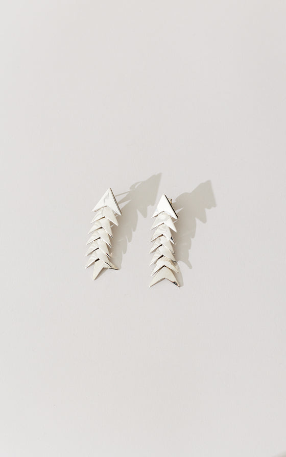 Venus Earrings Long - Silver | Shop Online | victorymax.com.au