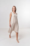 Waterfall Dress in Beige - Shop online | victorymax.com.au