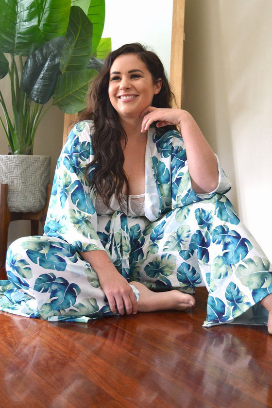 Tropic Breeze Resort Kimono Robe | Shop Online | victorymax.com.au