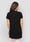 Relaxed Tee- Black
